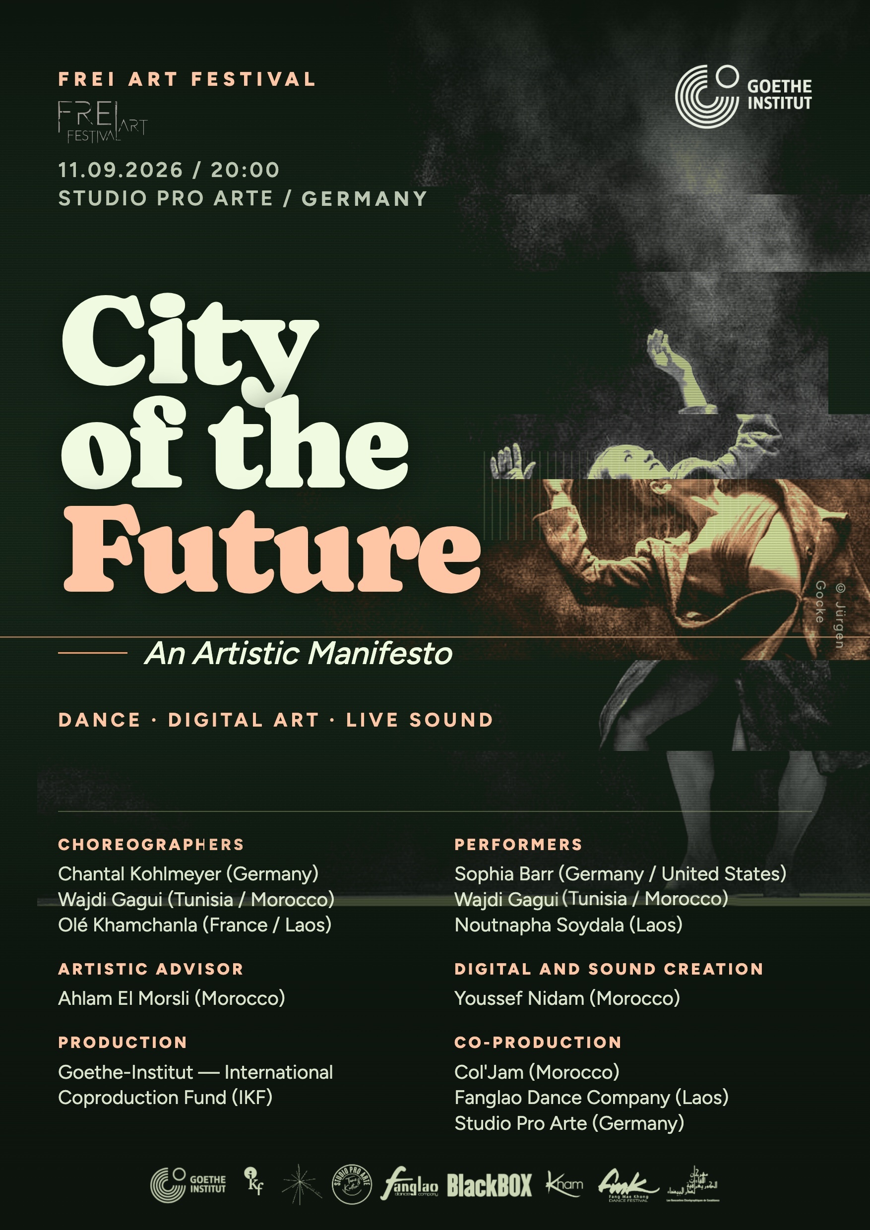 City of the Future — An Artistic Manifesto, affiche Allemagne